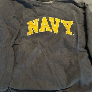 Gently used Navy sweatshirt